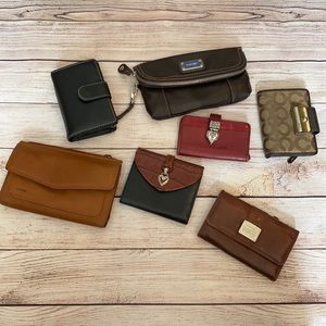 Lot of 7 women’s wallets